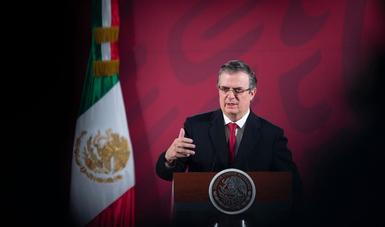 México y EE.UU logran convenio para combatir el COVID-19 con una frontera abierta al comercio