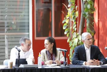 Acuerdan Gobierno Federal, Ciudad de México y Estado de México estrategia conjunta ante COVID-19