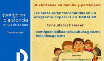 La convocatoria de Teatro en casa en tiempos del COVID -19 extiende la fecha para recepción de propuestas