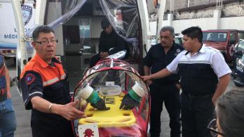 Cuajimalpa adquiere ambulancia especial para traslados de pacientes con COVID-19