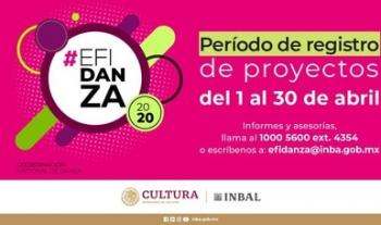 Creadores de danza pueden solicitar el estímulo Efiartes 2020 a través del Sistema en línea