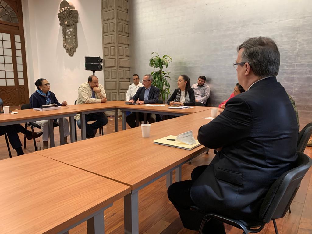 Reunión de Salud en la Ciudad de México ante COVID-19