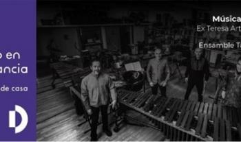Tambuco presenta su concierto Música súbita en el Ex Teresa Arte Actual