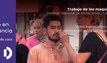 Expresiones del arte, invitación a conocer la labor de maquillistas, artistas y estudiantes