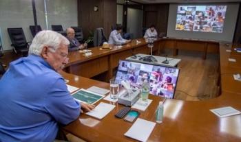 Fortalecen Agricultura, secretarios estatales, legisladores y CNA plan de trabajo ante la etapa de contingencia sanitaria