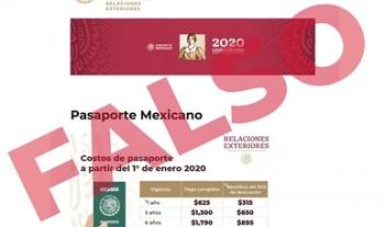 La SRE llama a la ciudadanía a evitar fraudes en la emisión de pasaportes