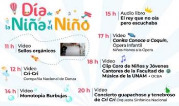 Invitamos a niños y niñas a disfrutar el 30 de abril con arte y entretenimiento