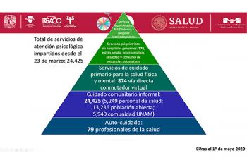 Atiende la UNAM salud mental de la población durante contingencia sanitaria
