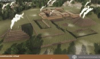 Con nuevas tecnologías reconstruyen virtualmente la ciudad prehispánica de Tingambato, en Michoacán