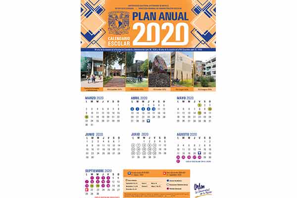 Aprueba la Comisión de Trabajo Académico del CU de la UNAM la modificación al Calendario Escolar 2020