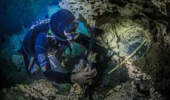 Estudios comprueban que hogueras del cenote Aktun Ha fueron creadas por el hombre hace más de 10 mil años