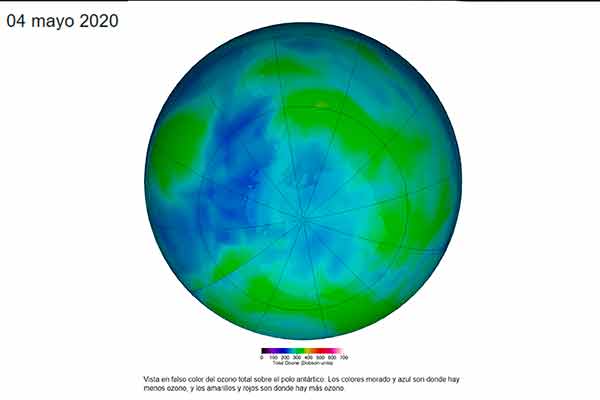 Confirma la UNAM: el cierre del hoyo en capa de ozono fue en el Ártico