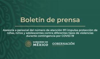 Asesoría a personal del número de atención 911 impulsa protección de niñas, niños y adolescentes contra diferentes tipos de violencias