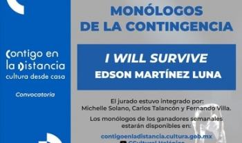 Presenta Secretaría de Cultura resultados de Monólogos de la contingencia