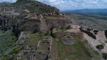 Generan modelo reconstructivo del Salón de las Columnas y otros edificios de La Quemada, Zacatecas