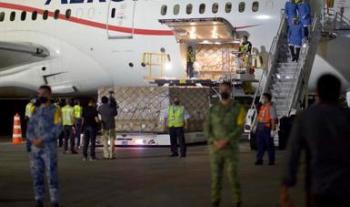 Arriba vuelo con ventiladores e insumos médicos para combate al COVID-19