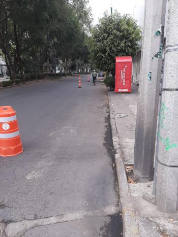 Implementa Miguel Hidalgo ciclovías temporales