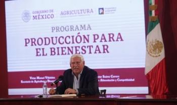 Avanza Producción para el Bienestar; sus propósitos son de justicia social y de apoyo de fomento productivo