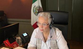 Participa secretaria de Gobernación en encuentro virtual del Consejo del Women Economic Forum Iberoamérica 2020