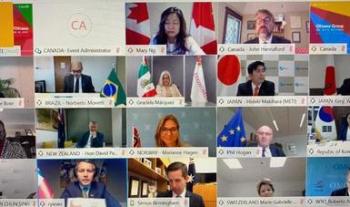México participó en Reunión Ministerial del Grupo Ottawa a fin de proponer a la OMC un plan de acción para enfrentar pandemia del COVID-19