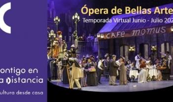 Ópera de Bellas Artes presenta seis obras de amplia estilística en su temporada virtual