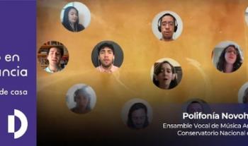 El Ensamble Vocal de Música Antigua del CNM interpreta obra de la polifonía novohispana