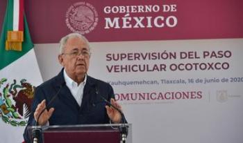 La SCT trabaja en obras importantes que incrementen la eficiencia carretera: Javier Jiménez Espriú