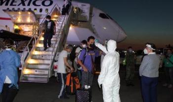 México apoya el retorno de 54 connacionales mediante el puente aéreo México-China