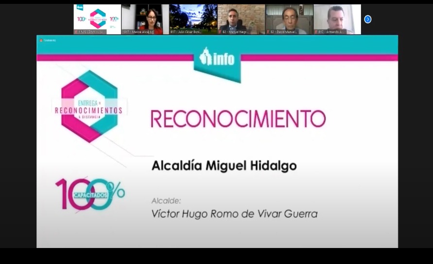 El 100 % de los funcionarios de la Alcaldía Miguel Hidalgo cumplen con capacitación en materia de Transparencia