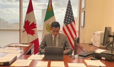La Secretaría de Relaciones Exteriores sostiene reunión de trabajo con la Cámara de Comercio de Estados Unidos