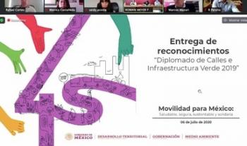 Entrega Sedatu constancias de Diplomado de Calles e Infraestructura Verde 2019; anuncia inicio de curso el 27 de julio