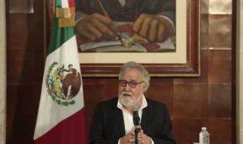 Mensaje del subsecretario, Alejandro Encinas Rodríguez, durante la rueda de prensa de la Comisión para la Verdad en el Caso Ayotzinapa, la