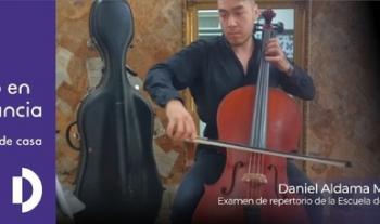 Estudiantes de la Escuela de Laudería presentan exámenes virtuales