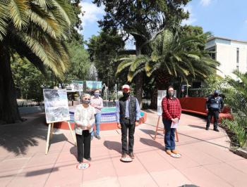 Entrega AMH espacios públicos totalmente rehabilitados 