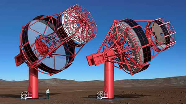 Plataforma del Telescopio “pSCT”, hecha en Ciudad Universitaria