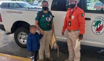 Reúne INM a niño guatemalteco con su mamá sustraído ilegalmente de su país