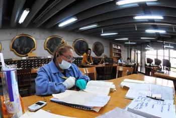 Laboran bibliotecas de la UNAM durante contingencia sanitaria