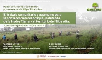 En foro sobre el mes del bosque, reconocen ciudadanos su papel clave en la defensa de este ecosistema