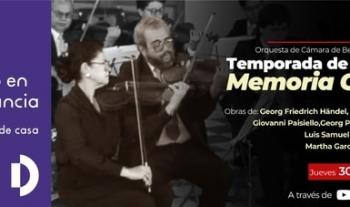 La OCBA presenta concierto con la pianista Marta García Renart y el director Luis Samuel Saloma