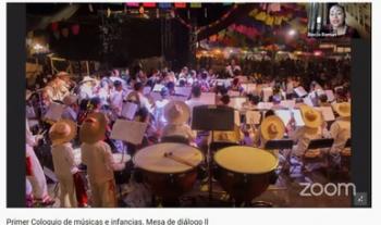 Alumnos y maestros de Fomento Musical participan en el Primer Coloquio de músicas e infancias