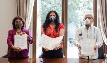 Firman INAH e INBAL convenio para la protección y divulgación del patrimonio nacional
