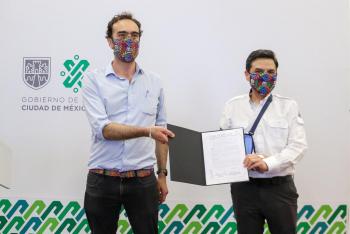 Presentan Gobierno capitalino e IMSS programa para afiliar a conductores de Transporte Concesionado al Seguro Social