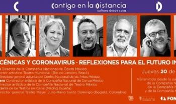 Directores artísticos disertarán sobre las artes escénicas en tiempos de pandemia