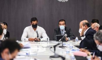 Se reúnen en Gobernación autoridades con representantes del STRM y Telmex