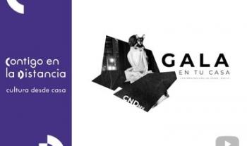 Disfruta en vivo Gala en tu casa, un repertorio dancístico con piezas clásicas y contemporáneas