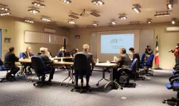 El Secretario de Comunicaciones y Transportes, Ing. Civil Jorge Arganis Díaz Leal, sostiene reuniones de trabajo con ASA, SENEAM y AICM