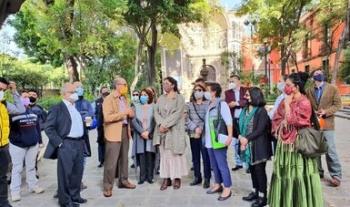 Implementan Secretaría de Cultura y Gobierno de la CDMX Plan de Acción Inmediato para Recuperar la Parroquia de la Santa Veracruz