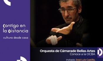 José Luis Castillo comparte en charla virtual su trayectoria en la Orquesta de Cámara de Bellas Artes