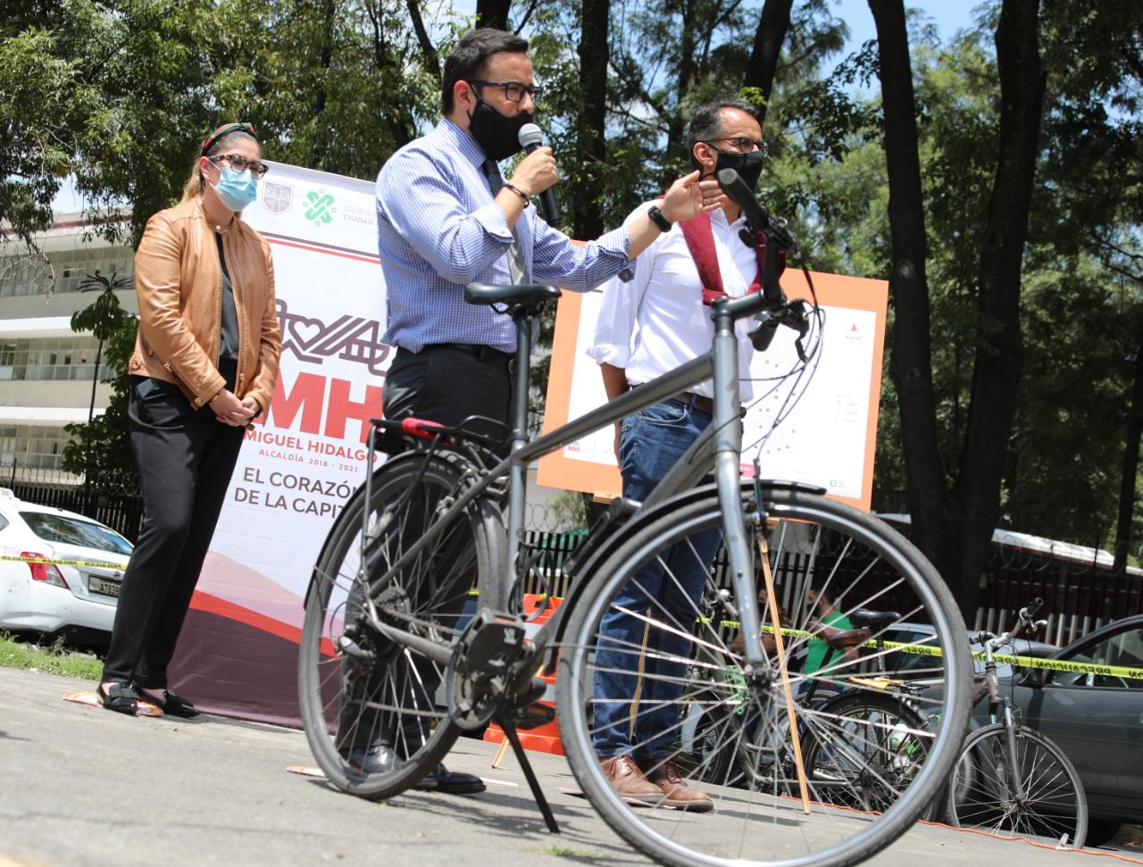 Presenta AMH proyecto de ciclovía en el casco de Santo Tomás