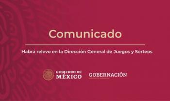 Habrá relevo en la Dirección General de Juegos y Sorteos